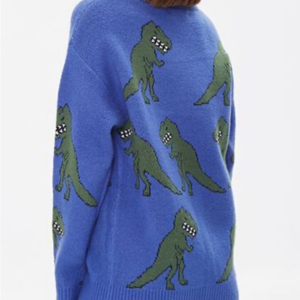 T-Rex Print Sweater Forever 21